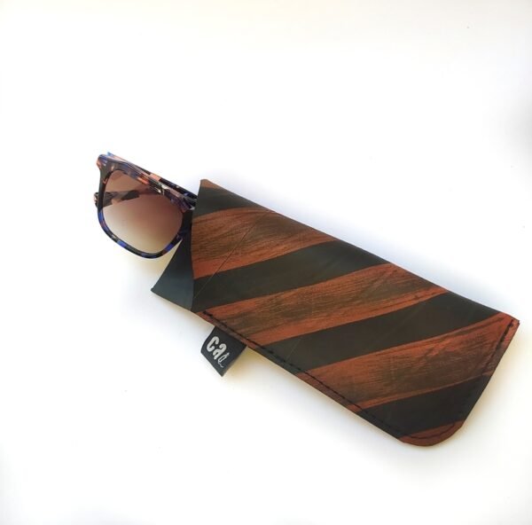 Orange Sun/Eye-Glasses Case - 1